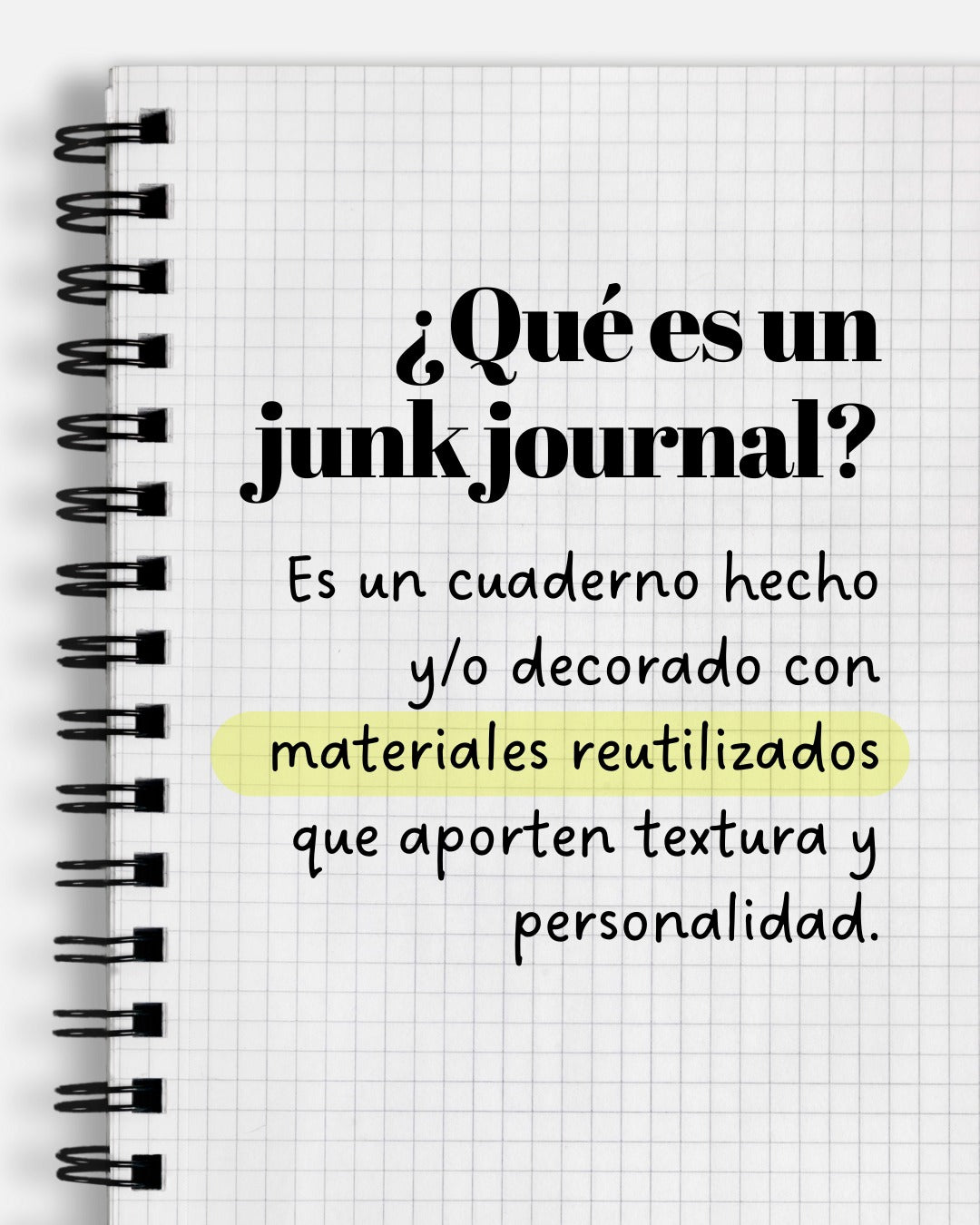 TALLER Junk Journaling