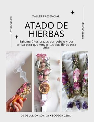 Taller - Atado de hierbas