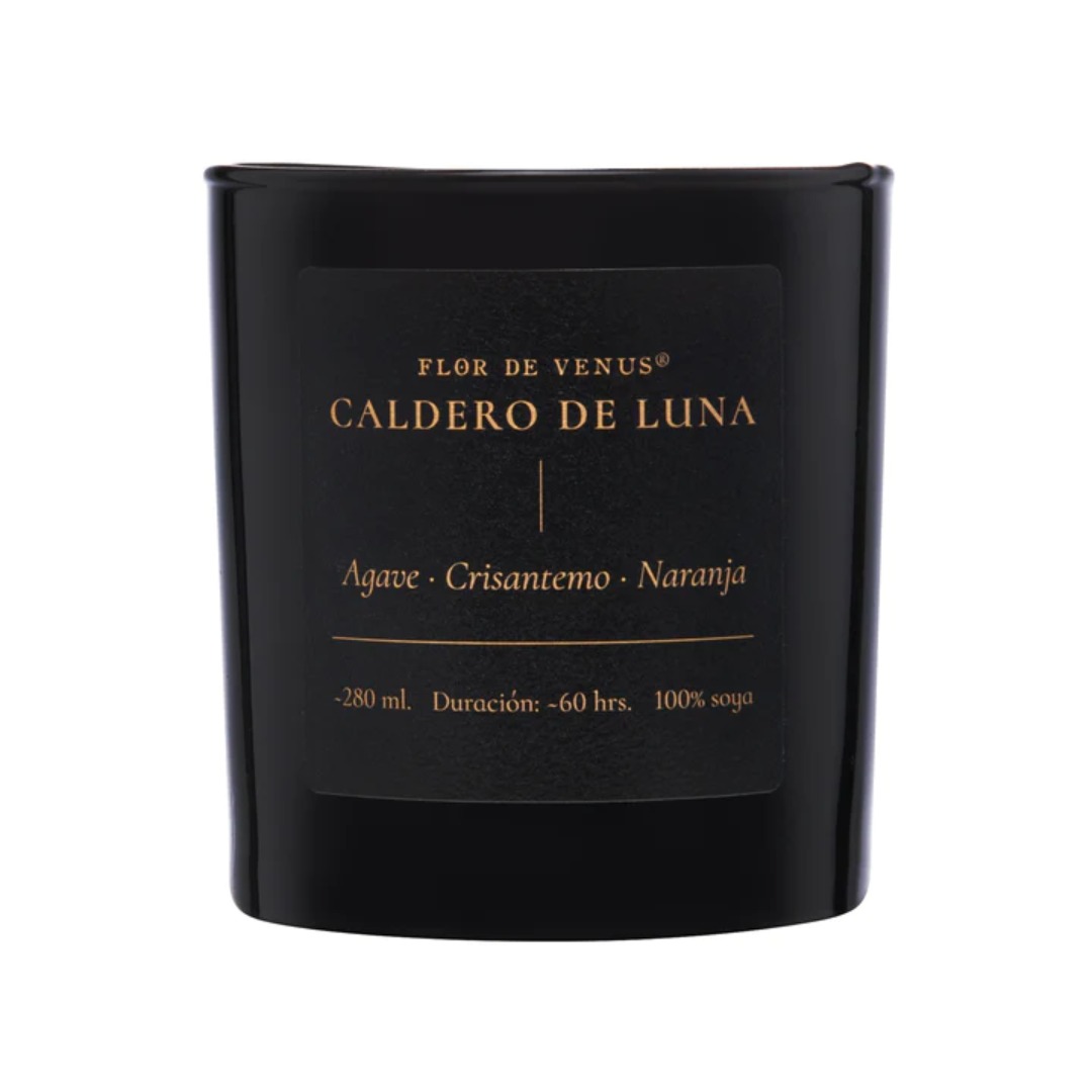 Vela de soya Caldero de luna