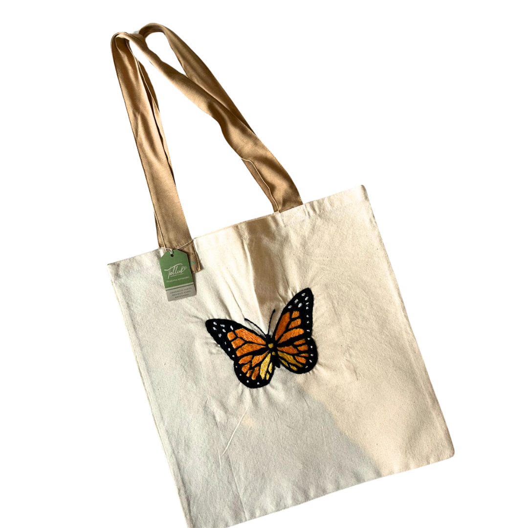 Tote Bag Tellus - Mariposa bordada