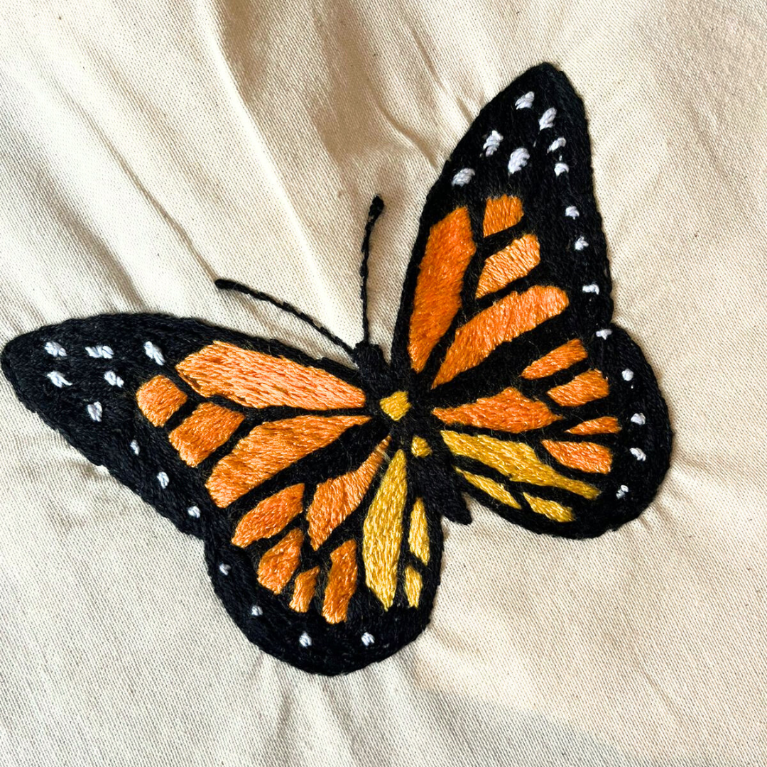 Tote Bag Tellus - Mariposa bordada