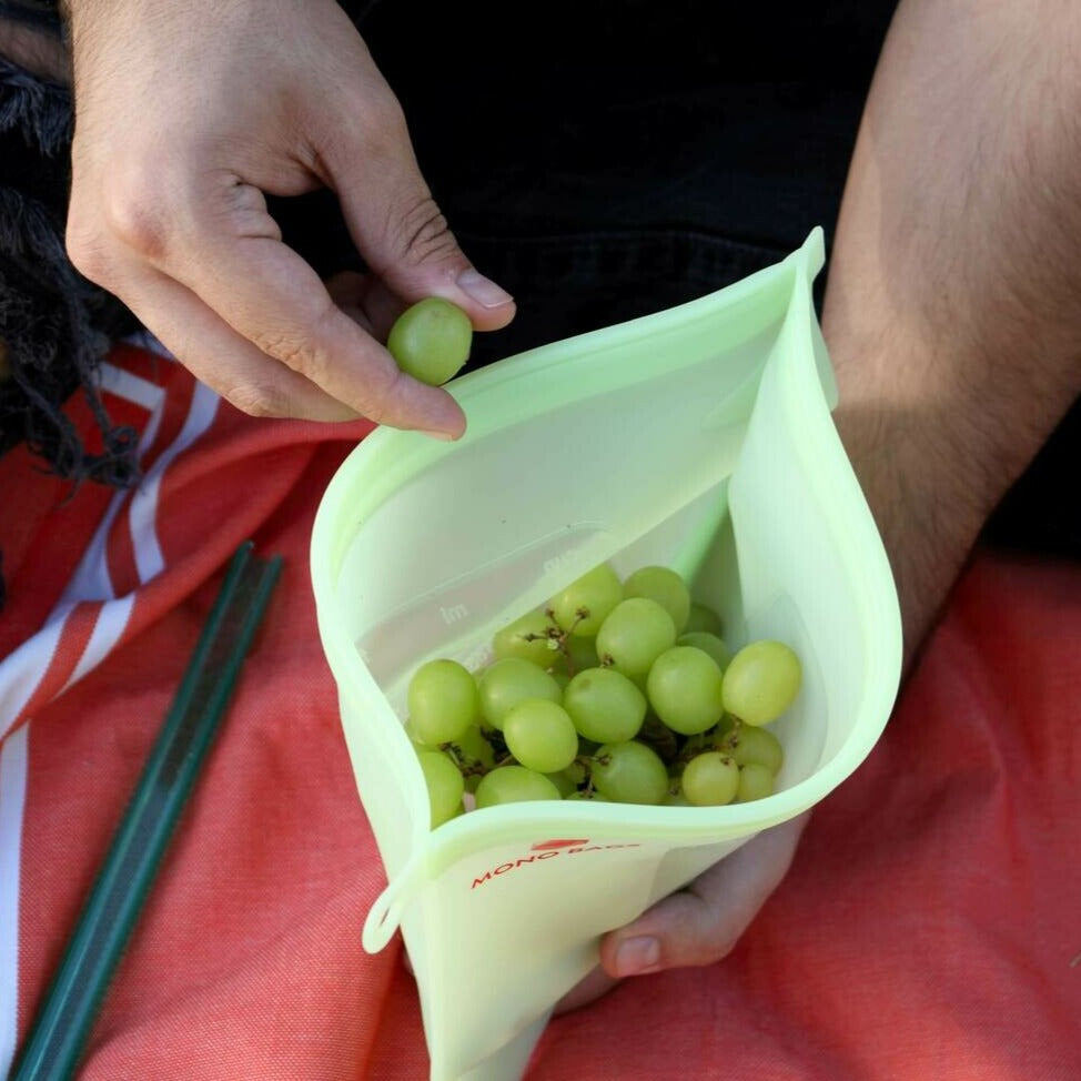 Bolsa resellable de silicón 1 L - kit de 4