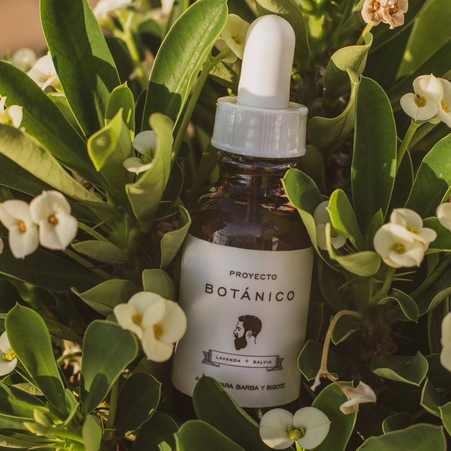 Aceite para barba y bigote