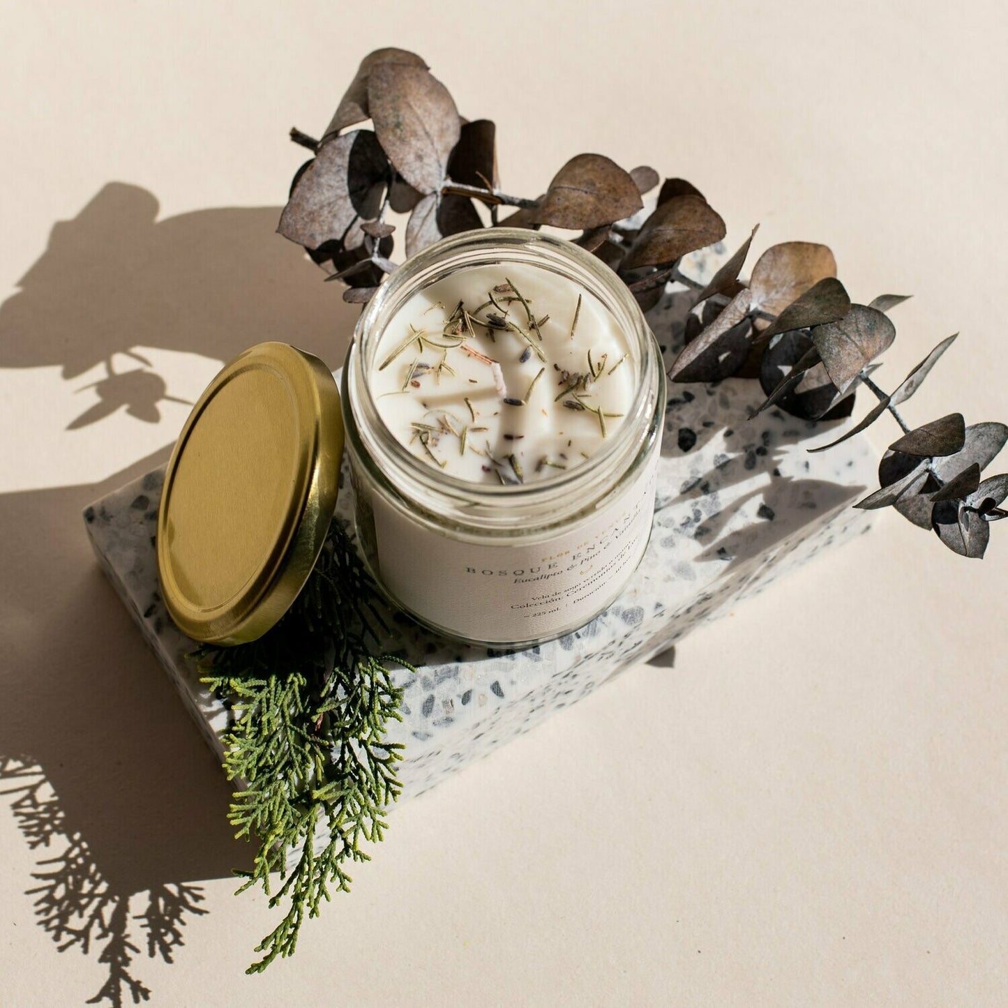 Vela de soya Bosque encantado