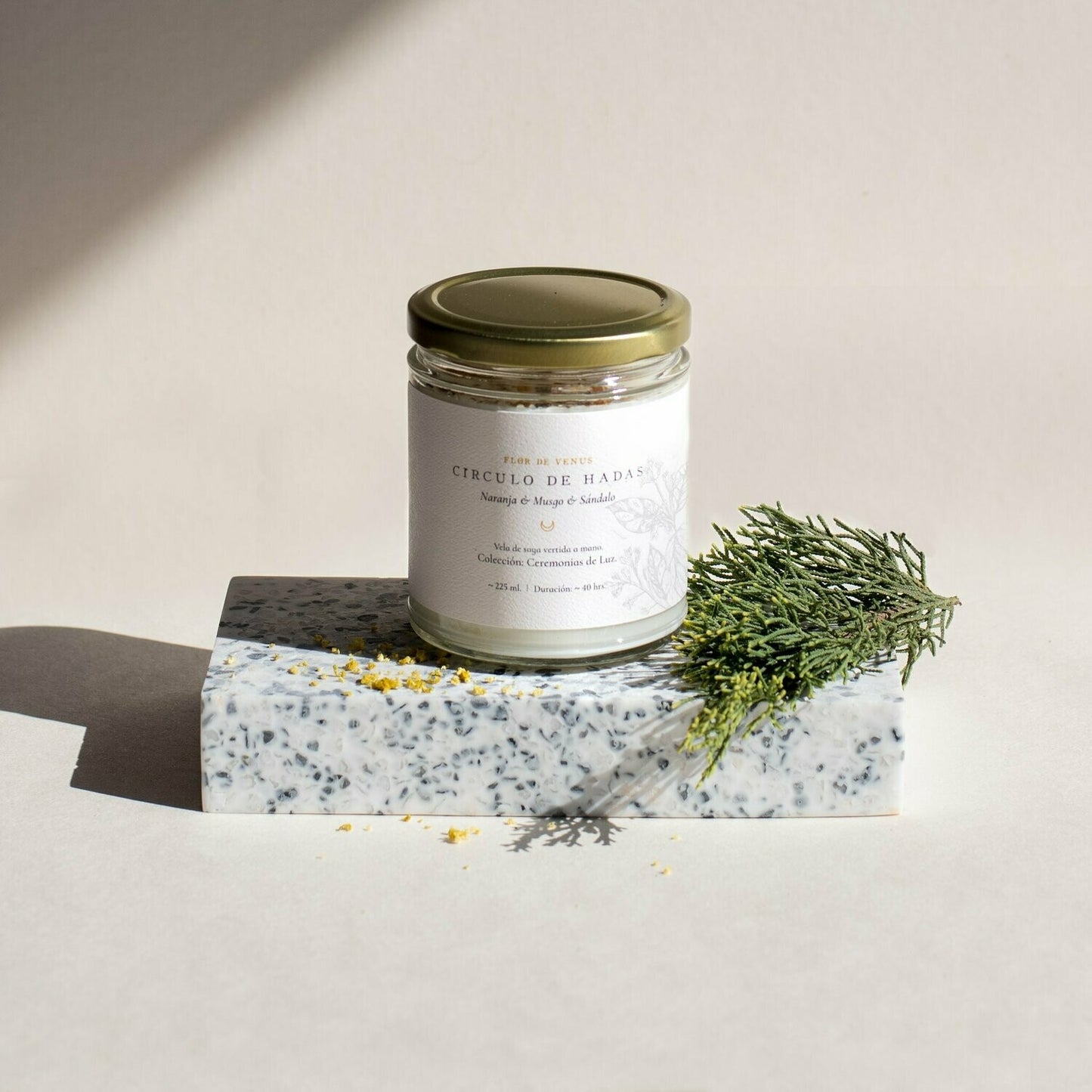 Vela de soya Círculo de hadas