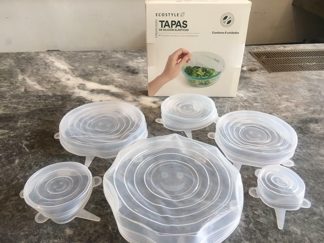 Tapas de Silicón - Set de 6