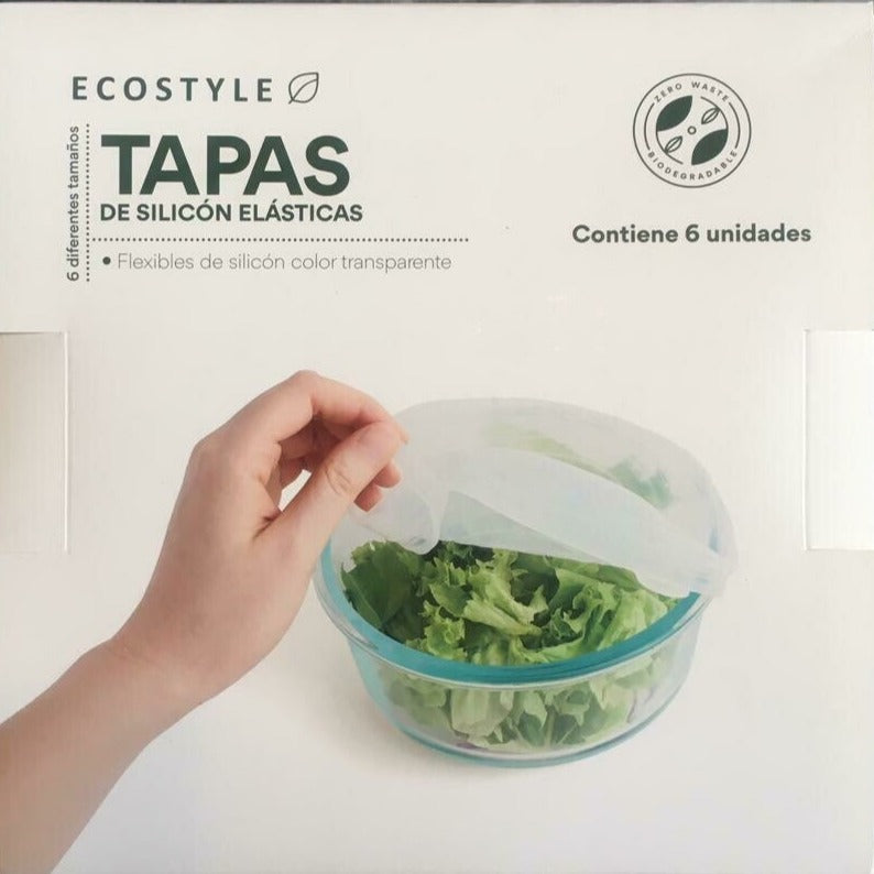 Tapas de Silicón - Set de 6