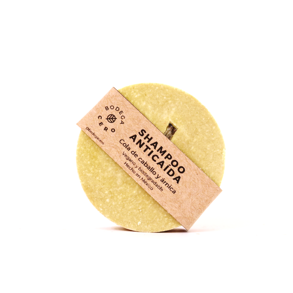 Shampoo sólido anticaída