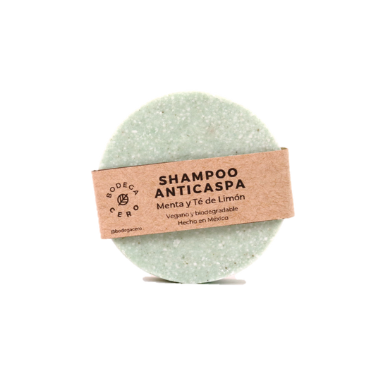 Shampoo sólido anticaspa