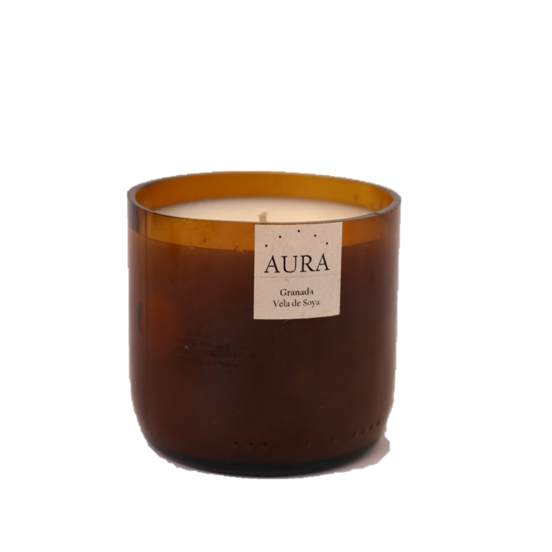 Vela de cera de soya chica