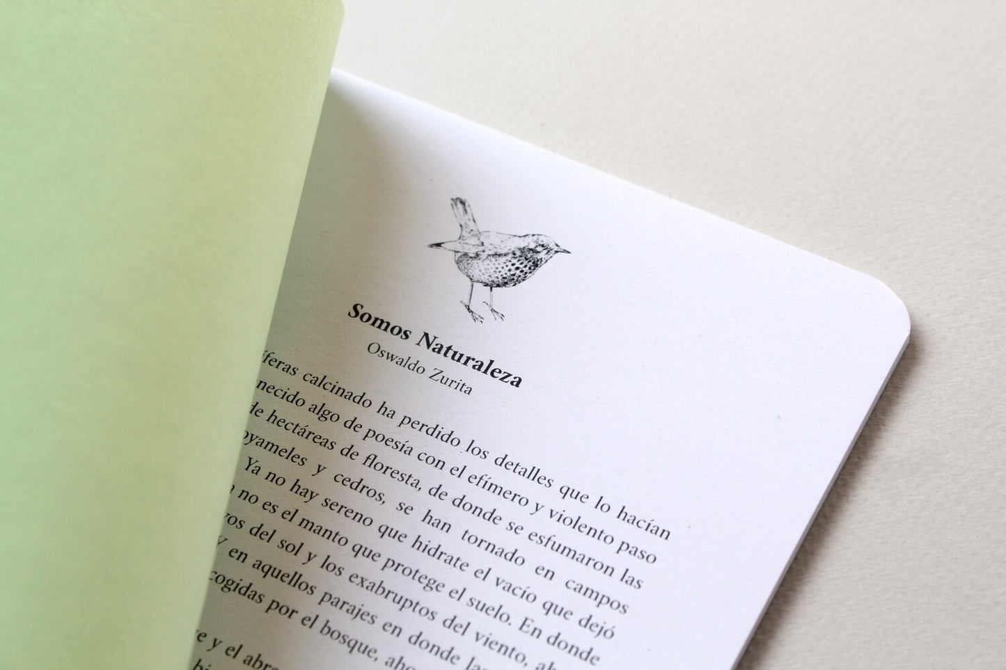 Libreta solidaria "Somos naturaleza"