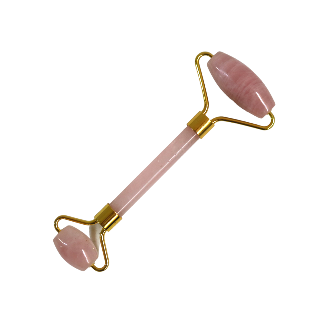 Rodillo de cuarzo rosa