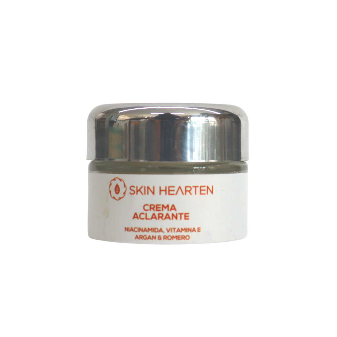 Crema facial aclarante