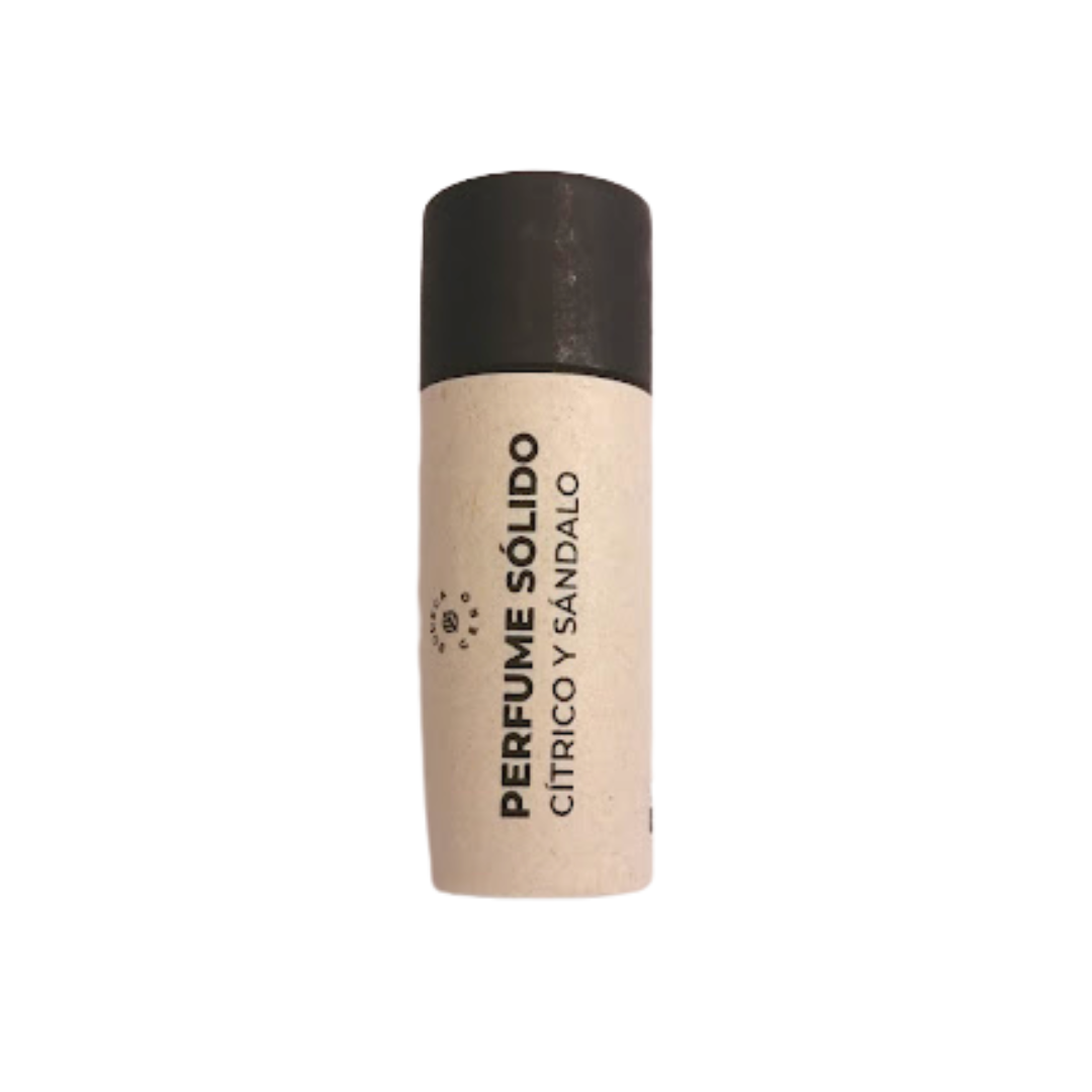 Perfume sólido en barra - Cítrico y sándalo