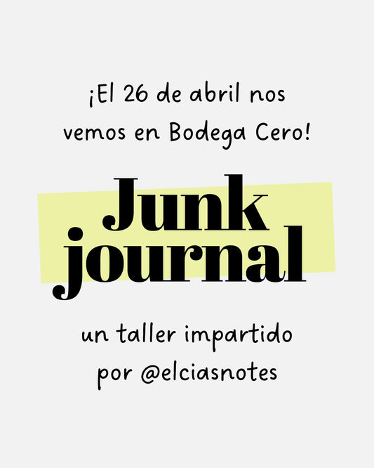 TALLER Junk Journaling