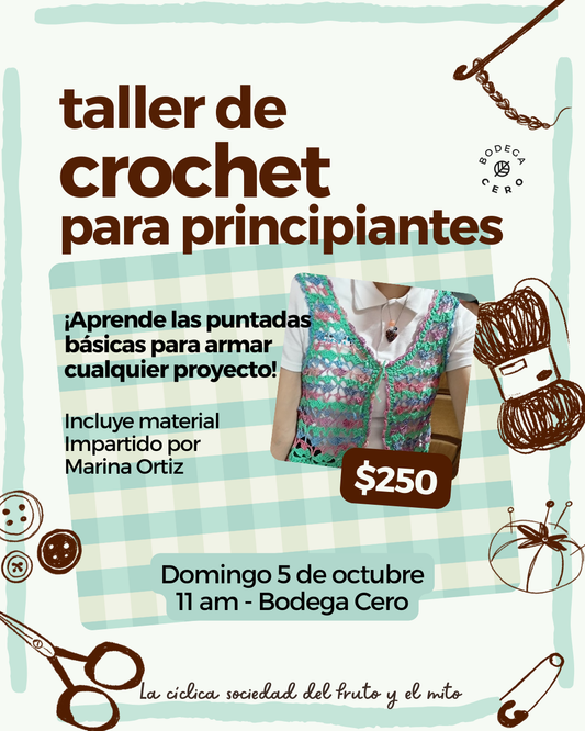 TALLER - Crochet para principiantes
