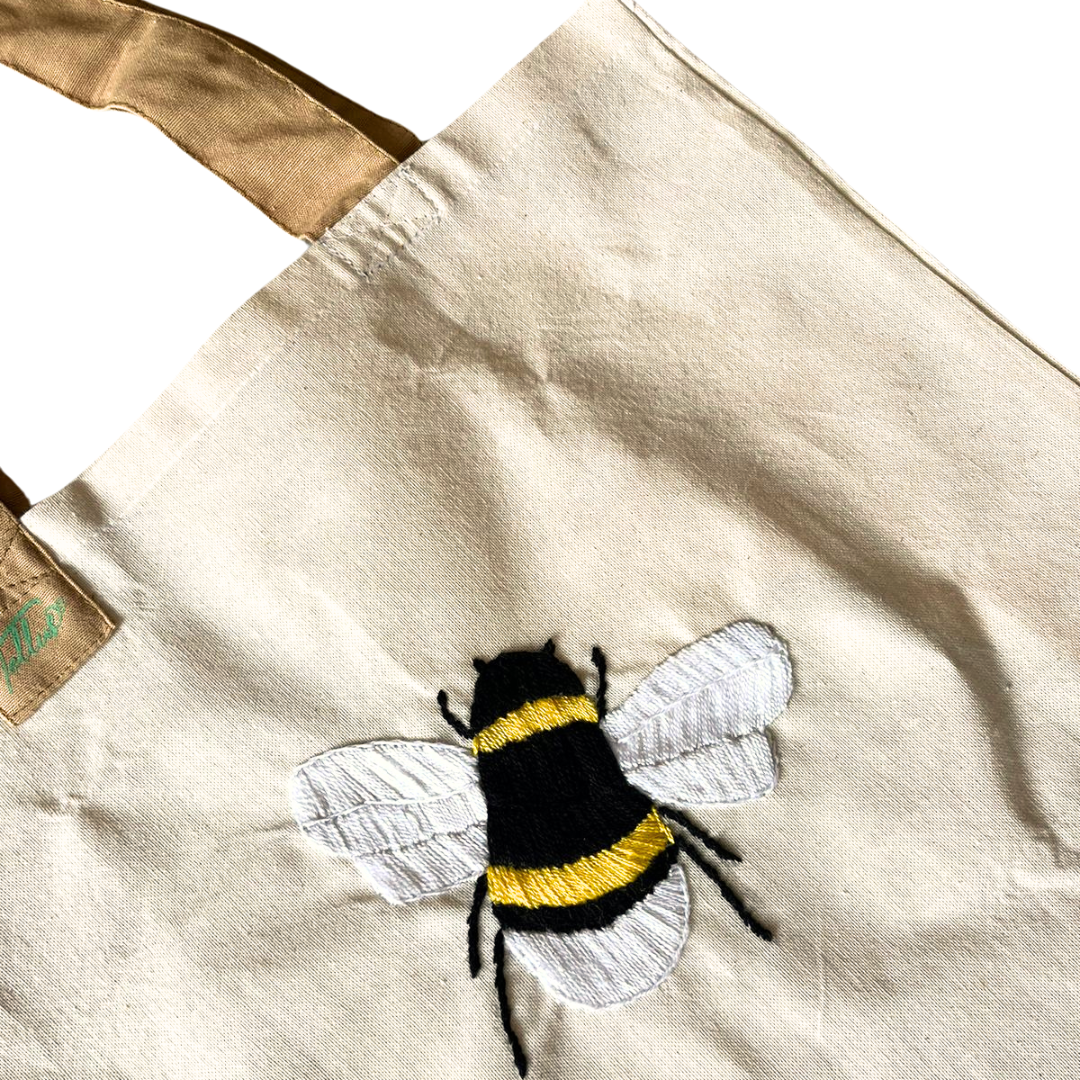 Tote Bag Tellus - Abeja bordada