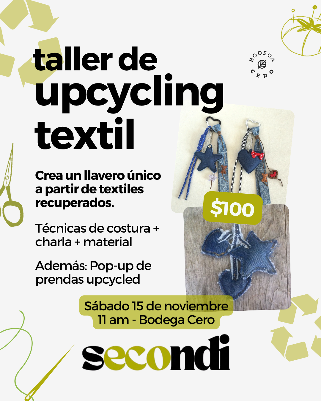 TALLER - Upcycling textil