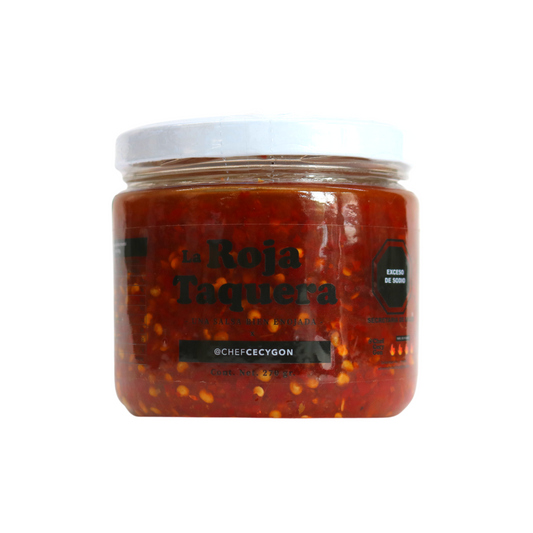 Salsa roja taquera